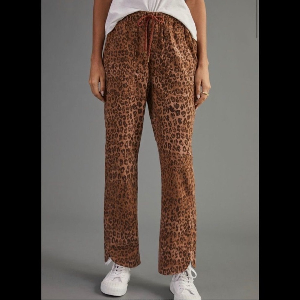 Leopard Print Pants